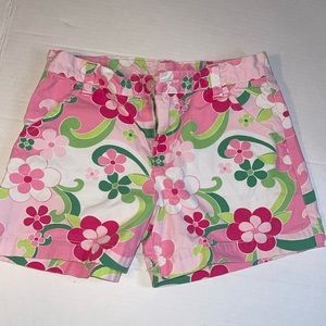 Gymboree Girls Floral Shorts Size 8